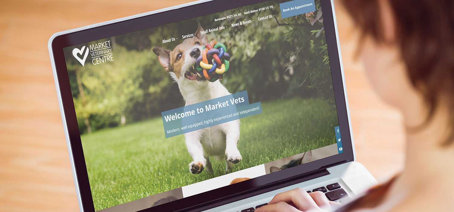 Market Vets Bespoke Website