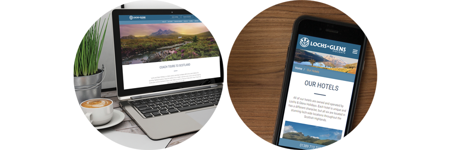 Lochs & Glens Bespoke Drupal Website