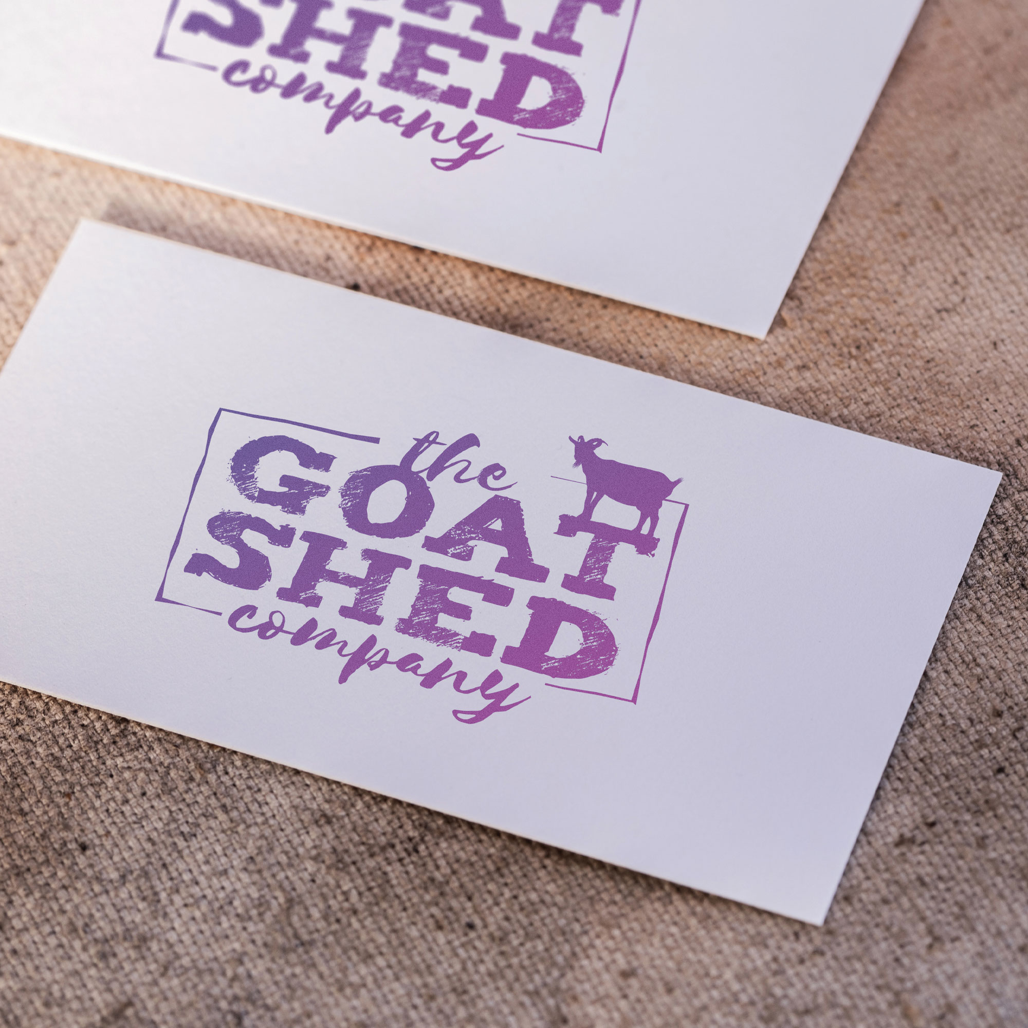 The Goat Shed Company Branding Design