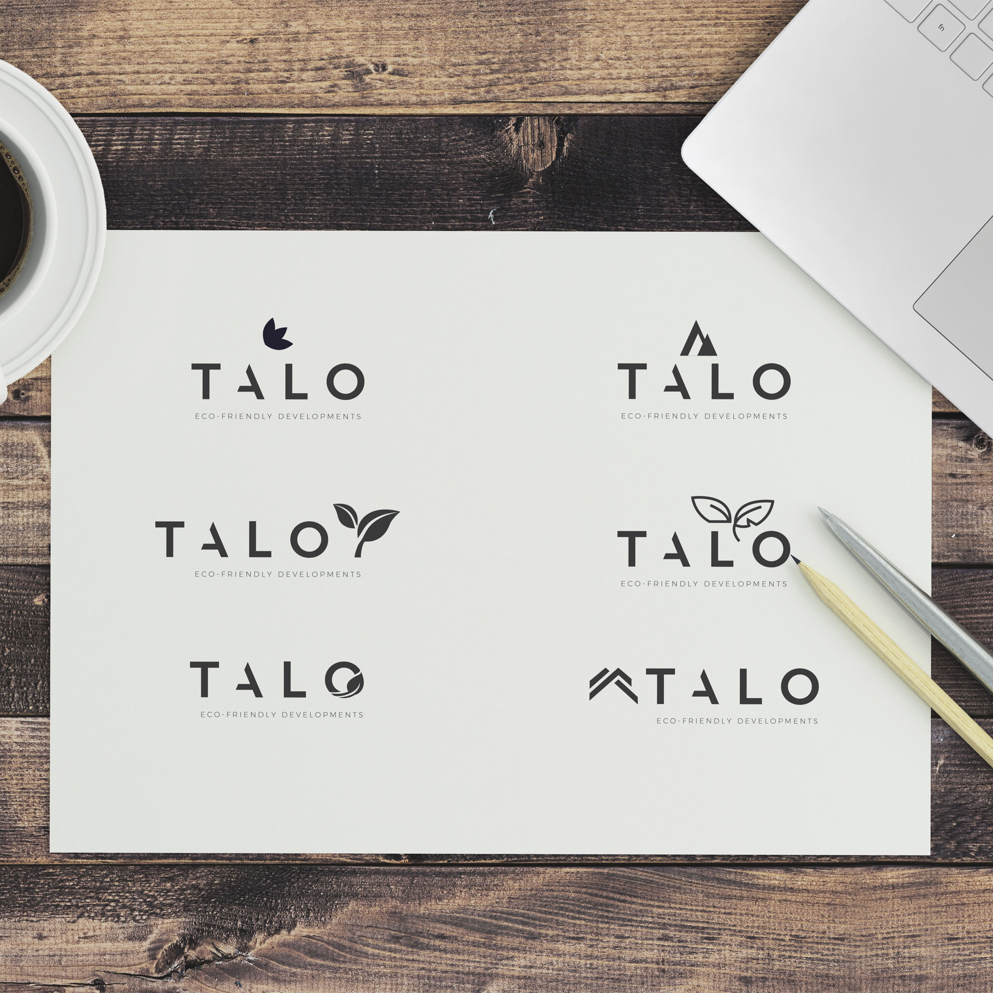 TALO Homes Logo Design Proposals