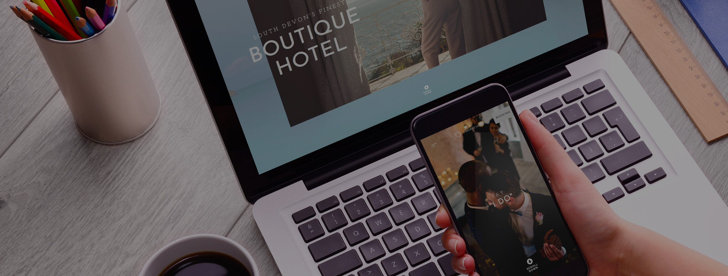 Osborne Hotel Bespoke Website Development by Inventive
