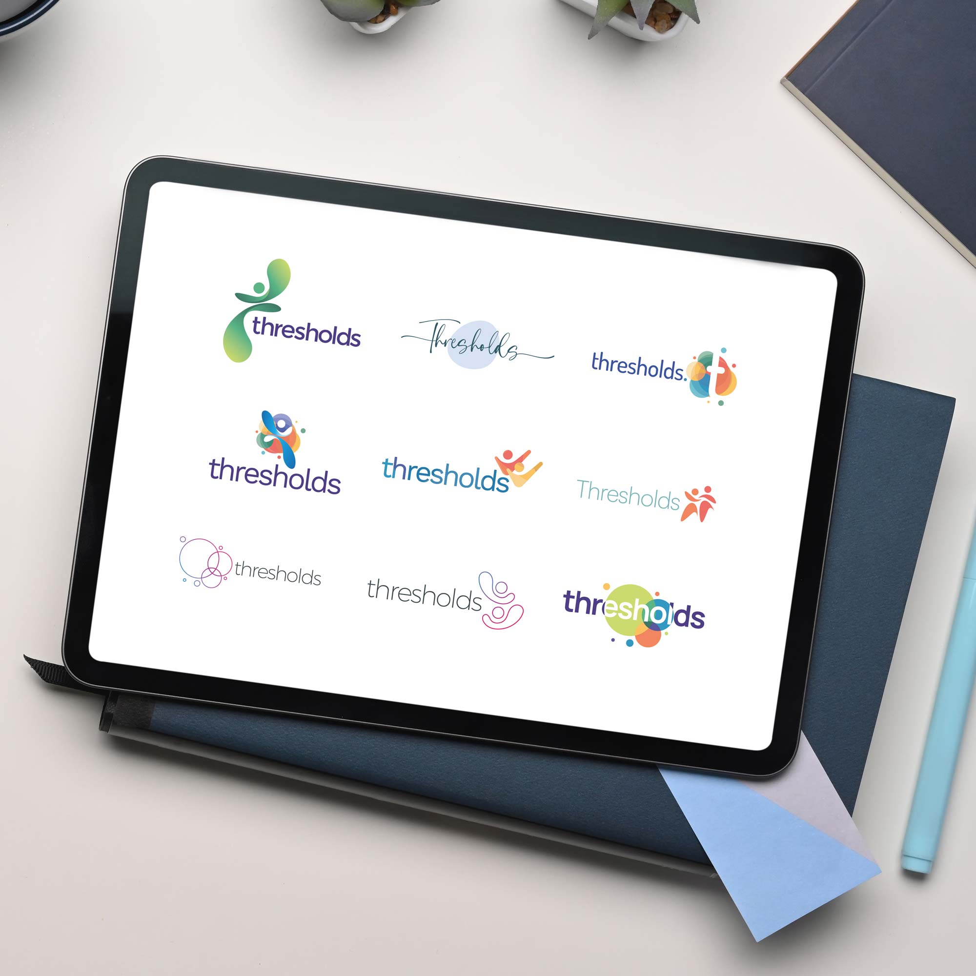 Thresholds Logo Design Proposals by Inventive Design