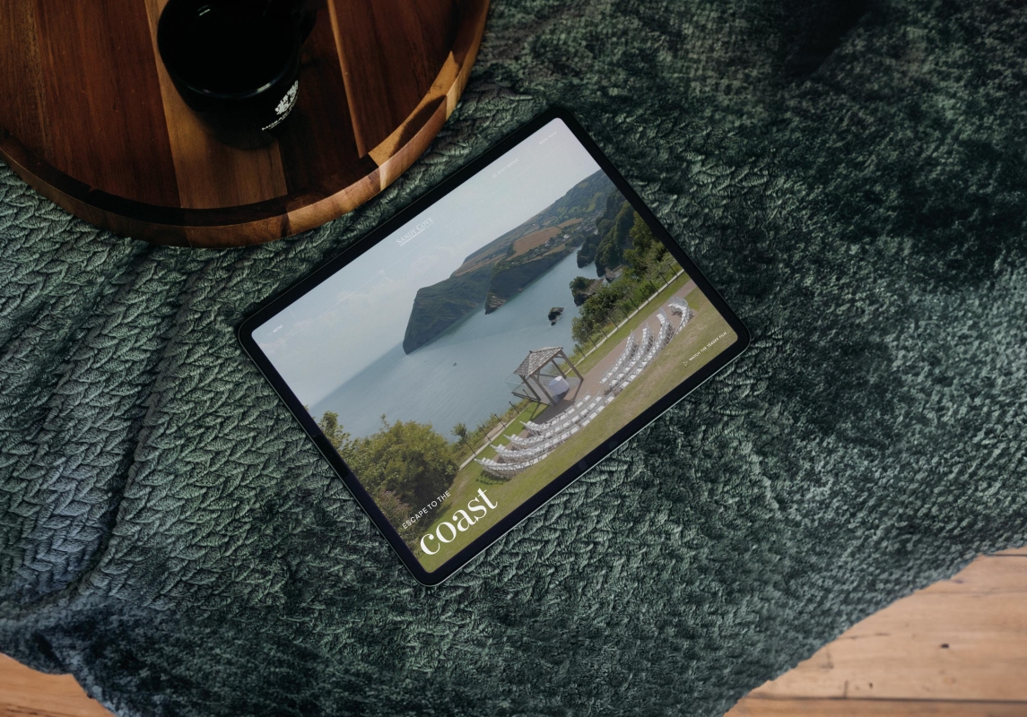 Luxury Hotel Website Design for Sandy Cove Hotel by Inventive